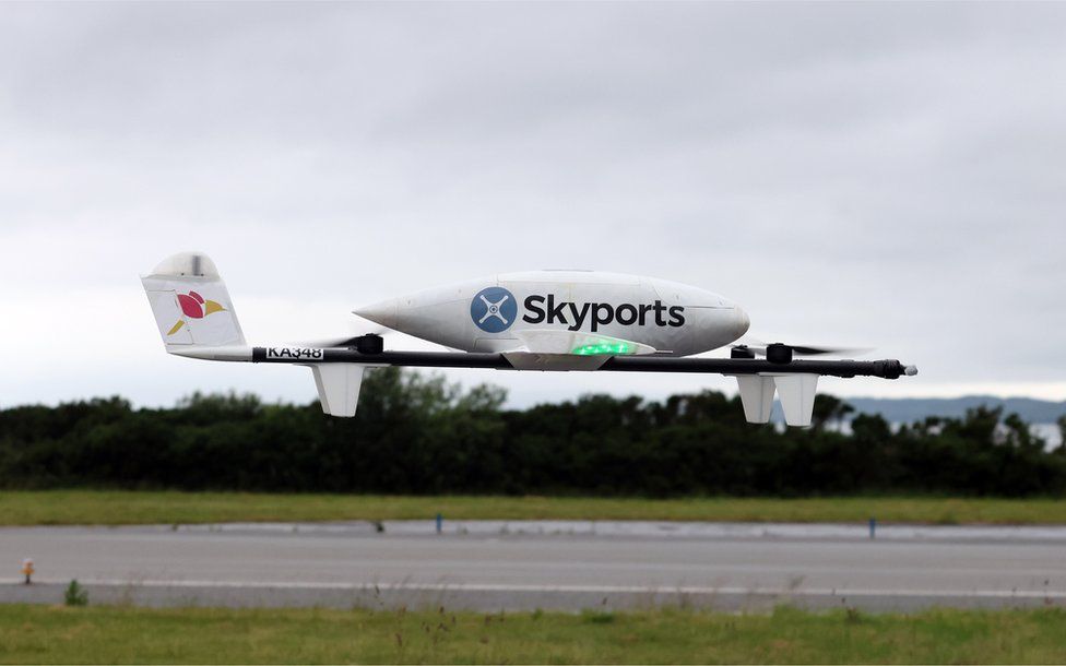 Drones Skports en vuelo