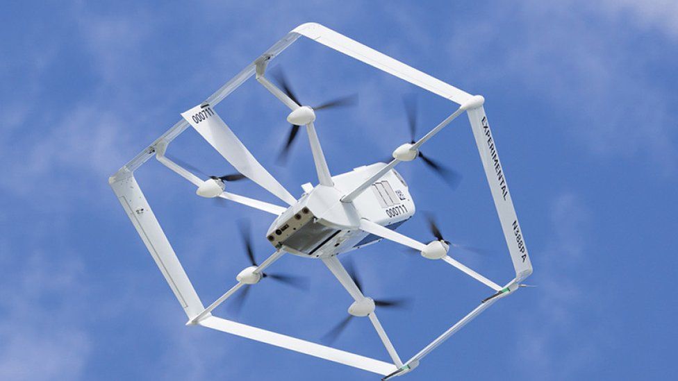 El último dron de reparto de Amazon, MK27-2